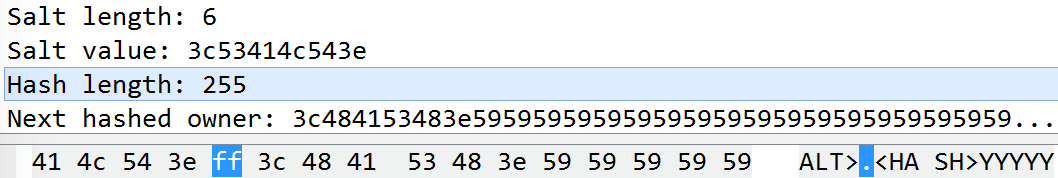 Example NSEC3 Resource Record